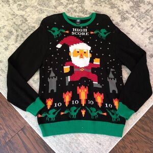 Christmas Gaming Sweater Size L